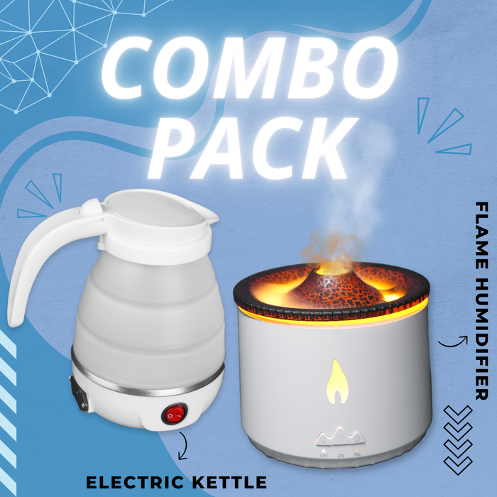 Electric kettle + Flame Humidifier