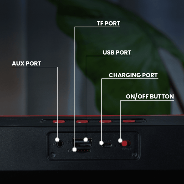 Portable Bluetooth Soundbar 2200mAh Battery - OddTech Store